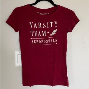 Maroon Aeropostal t-shirt